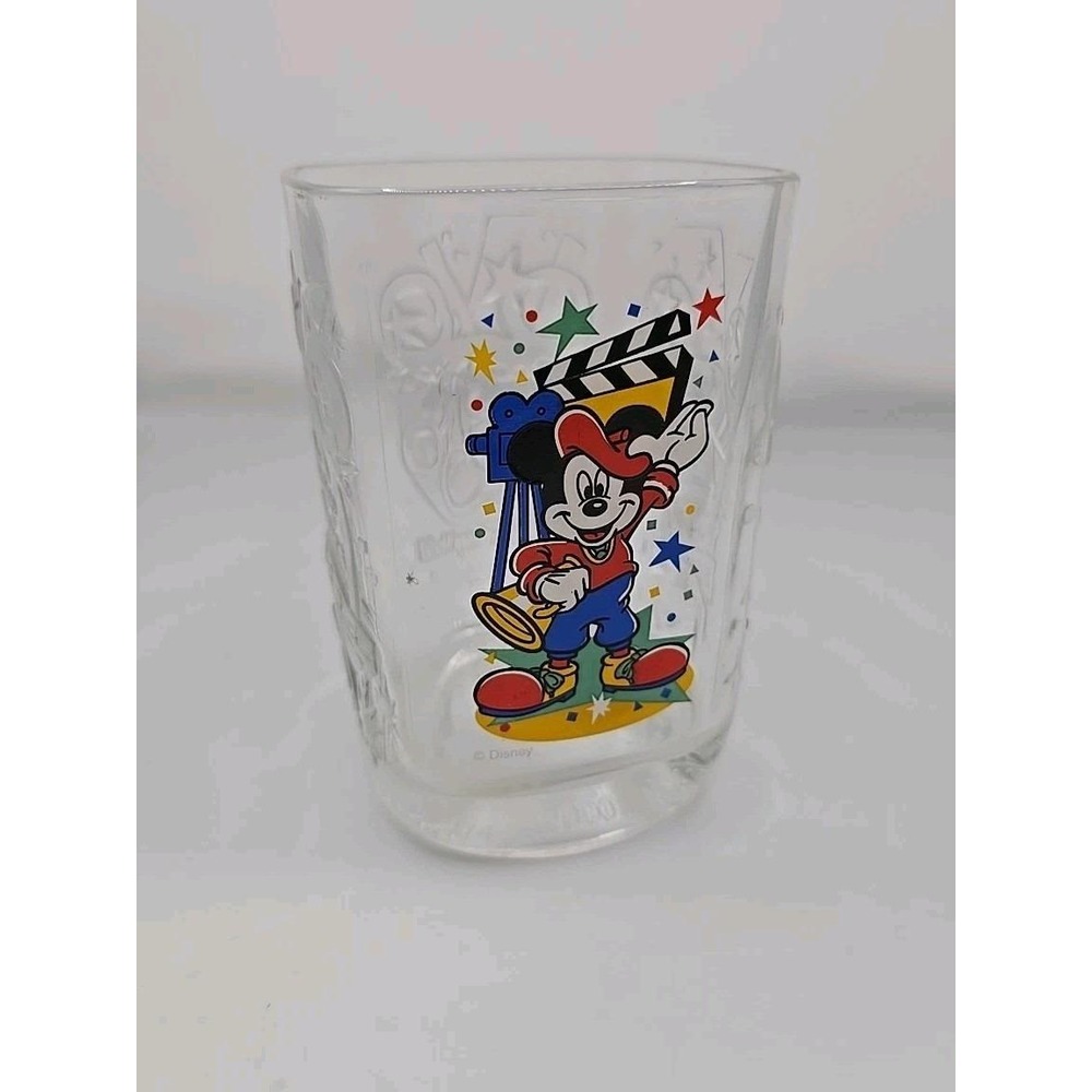 McDonalds 2000 Walt Disney World - DISNEY STUDIOS - Mickey Mouse - Square Glass